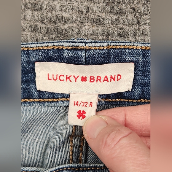 Lucky Brand Hayden Skinny Jeans Women’s Size 14/32 Blue Medium Wash Denim - Picture 5 of 15